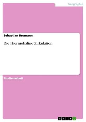 Brumann |  Die Thermohaline Zirkulation | Buch |  Sack Fachmedien