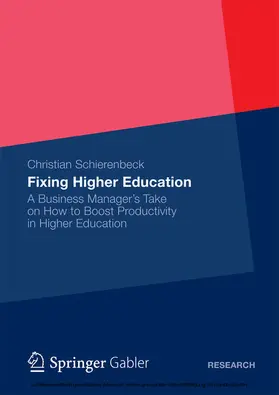 Schierenbeck | Fixing Higher Education | E-Book | sack.de