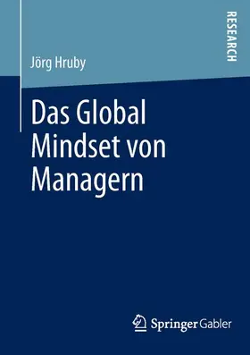 Hruby |  Das Global Mindset von Managern | Buch |  Sack Fachmedien