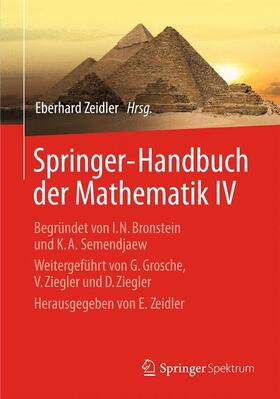 Zeidler |  Springer-Handbuch der Mathematik IV | Buch |  Sack Fachmedien