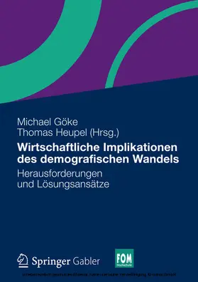 Göke / Heupel |  Wirtschaftliche Implikationen des demografischen Wandels | eBook | Sack Fachmedien