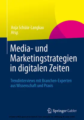 Schüür-Langkau | Media- und Marketingstrategien in digitalen Zeiten | E-Book | sack.de