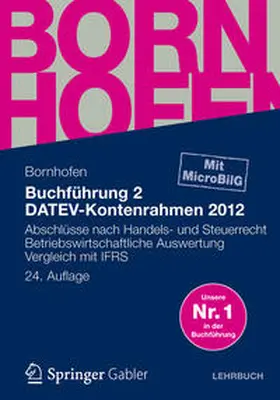 Bornhofen |  Buchführung 2 DATEV-Kontenrahmen 2012 | eBook | Sack Fachmedien