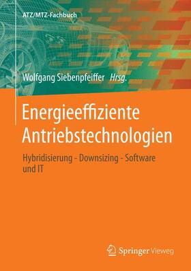 Siebenpfeiffer |  Energieeffiziente Antriebstechnologien | Buch |  Sack Fachmedien
