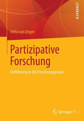 Unger |  Partizipative Forschung | Buch |  Sack Fachmedien