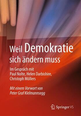  Weil Demokratie sich ändern muss | Buch |  Sack Fachmedien