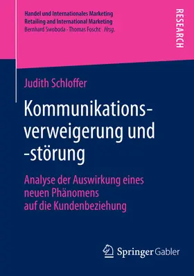 Schloffer |  Kommunikationsverweigerung und -störung | eBook | Sack Fachmedien