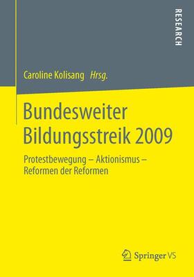 Kolisang |  Bundesweiter Bildungsstreik 2009 | Buch |  Sack Fachmedien