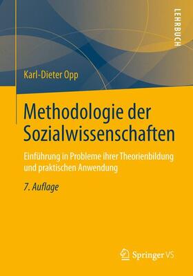 Opp |  Methodologie der Sozialwissenschaften | Buch |  Sack Fachmedien