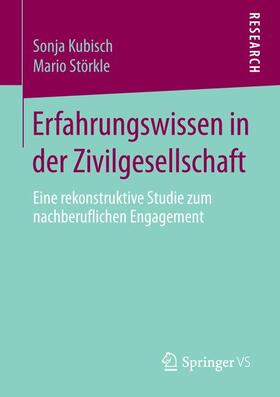 Störkle / Kubisch |  Erfahrungswissen in der Zivilgesellschaft | Buch |  Sack Fachmedien