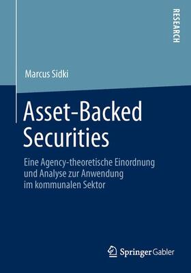 Sidki |  Asset-Backed Securities | Buch |  Sack Fachmedien