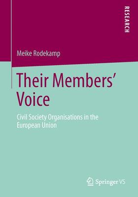 Rodekamp |  Their Members' Voice | Buch |  Sack Fachmedien