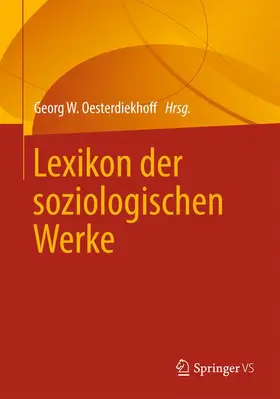 Oesterdiekhoff |  Lexikon der soziologischen Werke | Buch |  Sack Fachmedien