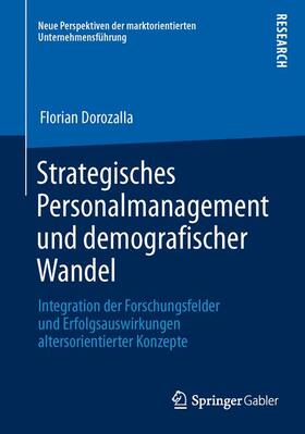 Dorozalla |  Strategisches Personalmanagement und demografischer Wandel | Buch |  Sack Fachmedien