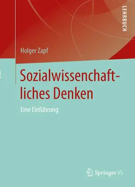 Zapf |  Sozialwissenschaftliches Denken | Buch |  Sack Fachmedien