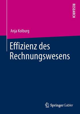 Kolburg |  Effizienz des Rechnungswesens | Buch |  Sack Fachmedien