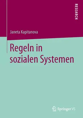 Kapitanova |  Regeln in sozialen Systemen | Buch |  Sack Fachmedien