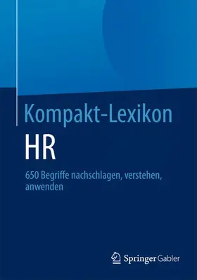  Kompakt-Lexikon HR | Buch |  Sack Fachmedien