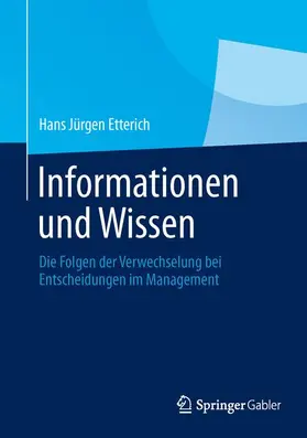 Etterich |  Informationen und Wissen | Buch |  Sack Fachmedien