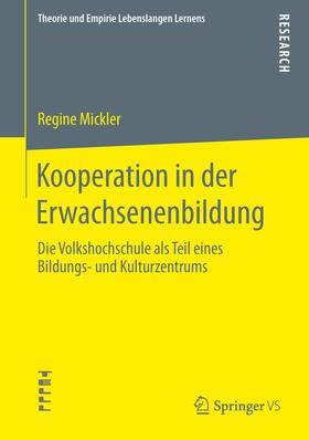 Mickler |  Kooperation in der Erwachsenenbildung | Buch |  Sack Fachmedien