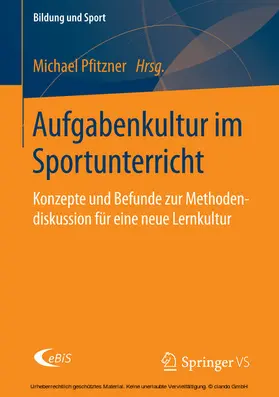 Pfitzner |  Aufgabenkultur im Sportunterricht | eBook | Sack Fachmedien