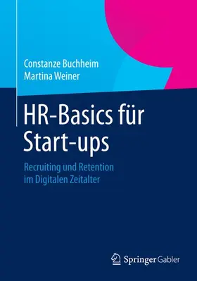 Weiner / Buchheim |  HR-Basics für Start-ups | Buch |  Sack Fachmedien