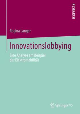 Langer |  Innovationslobbying | Buch |  Sack Fachmedien