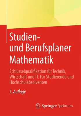  Studien- und Berufsplaner Mathematik | Buch |  Sack Fachmedien