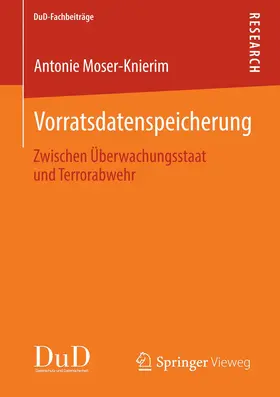 Moser-Knierim | Vorratsdatenspeicherung | E-Book | sack.de