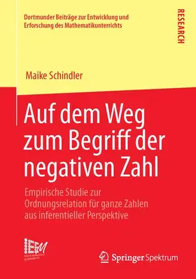 Schindler |  Auf dem Weg zum Begriff der negativen Zahl | Buch |  Sack Fachmedien