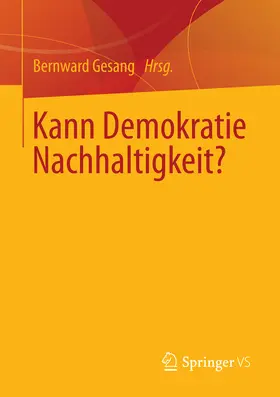 Gesang |  Kann Demokratie Nachhaltigkeit? | eBook | Sack Fachmedien