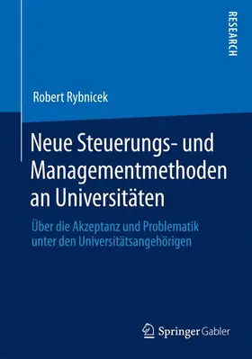 Rybnicek |  Neue Steuerungs- und Managementmethoden an Universitäten | Buch |  Sack Fachmedien