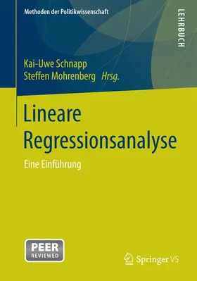 Schnapp / Mohrenberg |  Lineare Regressionsanalyse | Buch |  Sack Fachmedien