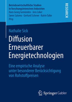 Sick |  Diffusion Erneuerbarer Energietechnologien | eBook | Sack Fachmedien