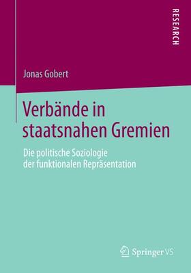 Gobert |  Verbände in staatsnahen Gremien | Buch |  Sack Fachmedien