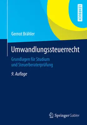 Brähler |  Umwandlungssteuerrecht | eBook | Sack Fachmedien