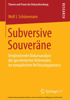 Schünemann |  Subversive Souveräne | eBook | Sack Fachmedien