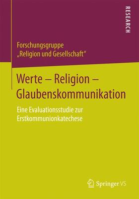  Werte - Religion - Glaubenskommunikation | Buch |  Sack Fachmedien