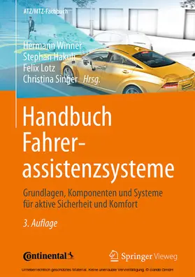 Winner / Hakuli / Lotz |  Handbuch Fahrerassistenzsysteme | eBook | Sack Fachmedien