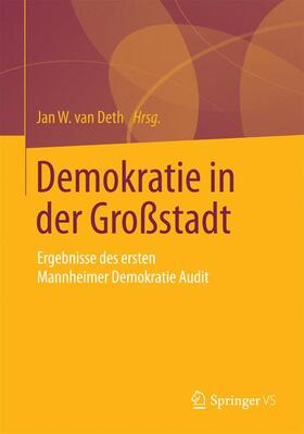 van Deth |  Demokratie in der Großstadt | Buch |  Sack Fachmedien