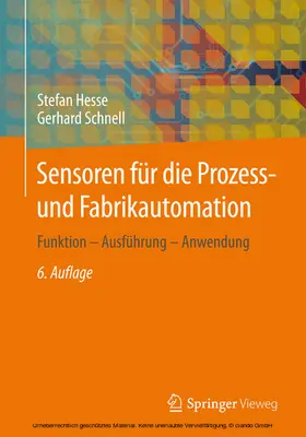 Hesse / Schnell | Sensoren für die Prozess- und Fabrikautomation | E-Book | sack.de