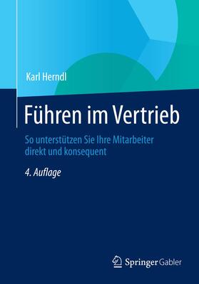 Herndl |  Führen im Vertrieb | Buch |  Sack Fachmedien