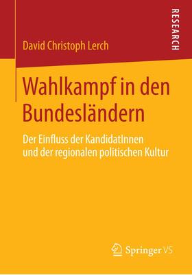 Lerch |  Wahlkampf in den Bundesländern | Buch |  Sack Fachmedien
