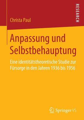 Paul |  Anpassung und Selbstbehauptung | Buch |  Sack Fachmedien