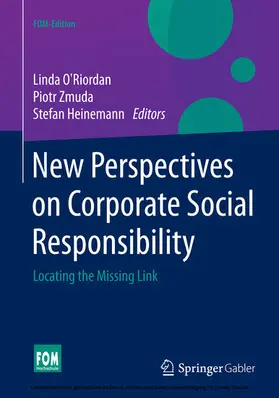 O'Riordan / Zmuda / Heinemann |  New Perspectives on Corporate Social Responsibility | eBook | Sack Fachmedien