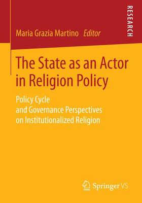 Martino |  The State as an Actor in Religion Policy | Buch |  Sack Fachmedien