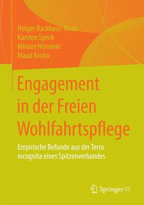 Backhaus-Maul / Krohn / Speck |  Engagement in der Freien Wohlfahrtspflege | Buch |  Sack Fachmedien