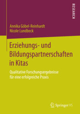 Lundbeck / Göbel-Reinhardt |  Erziehungs- und Bildungspartnerschaften in Kitas | Buch |  Sack Fachmedien