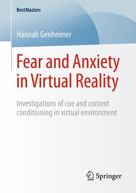 Genheimer |  Fear and Anxiety in Virtual Reality | Buch |  Sack Fachmedien