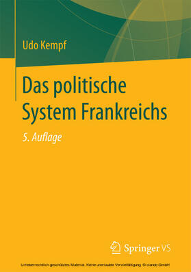 Kempf |  Das politische System Frankreichs | eBook | Sack Fachmedien